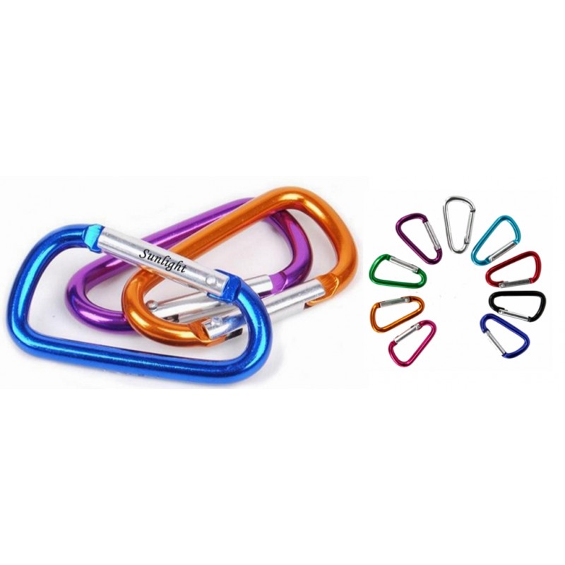5 D-type Aluminum Alloy Climbing Buckle