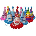 Children's Crown Plush Ball Birthday Hat