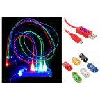 LED Light-up USB Data Sync Charger Cable Charging Cord