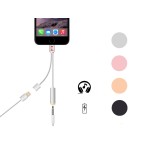 2 in 1 3.5mm Headphone Jack Adapter Connector Convertor Cable 