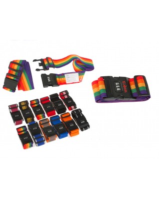 Password Luggage Strap with Lock