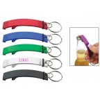 Aluminium Alloy Keychain Key Tag Chain Ring Bottle Opener