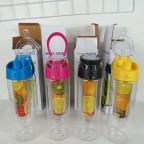 Colorlife 24oz. Sport Tritan Plastic Fruit Infuser Water Bottle