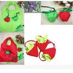 Strawberry Foldable Shopping Tote bag