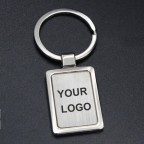 Metal Rectangle Key Tag