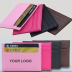 PU Slim ID And Credit Card Holder