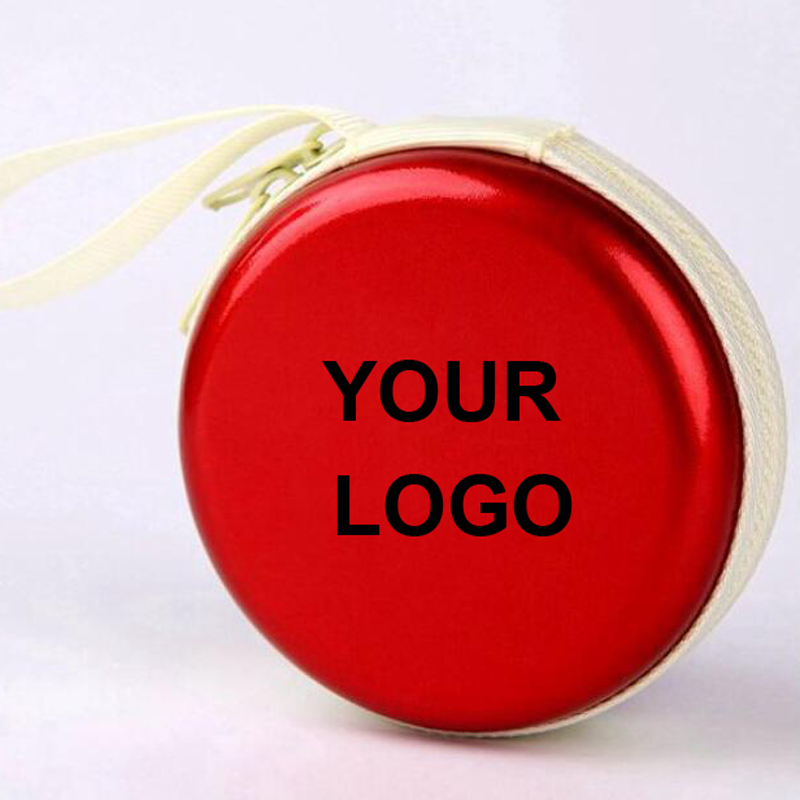 Small Round Empty Mint Tin With Strap