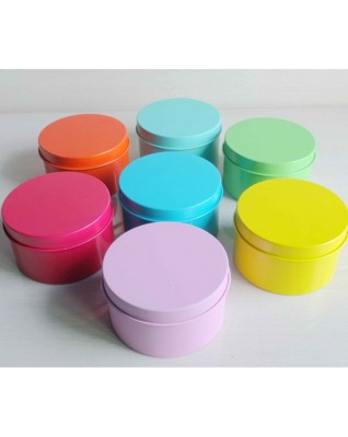 Pocket Metal Round Tin Box