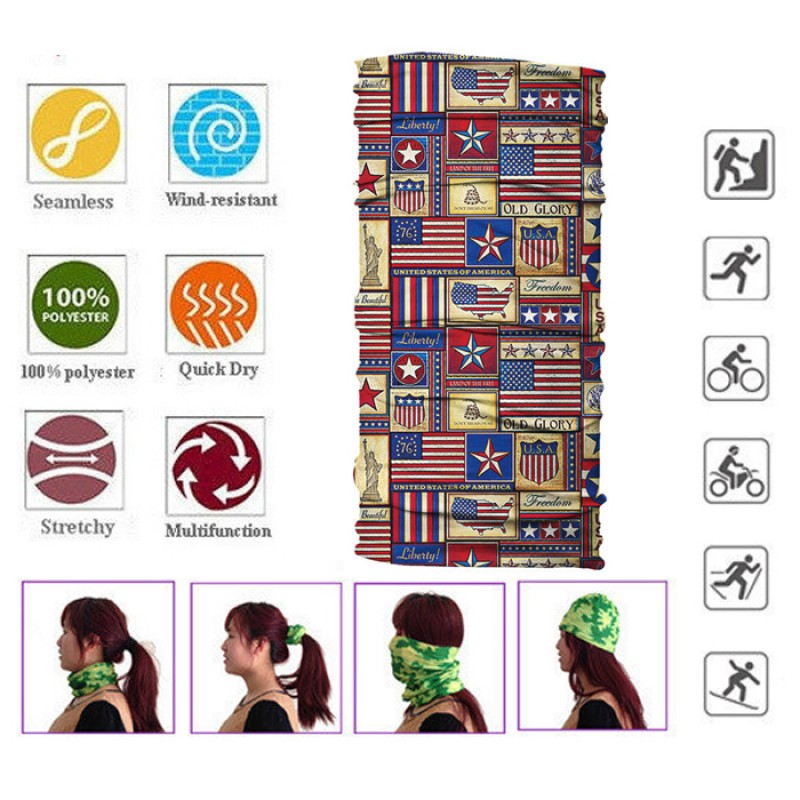 Multifunctional Magic Tube Scarf 