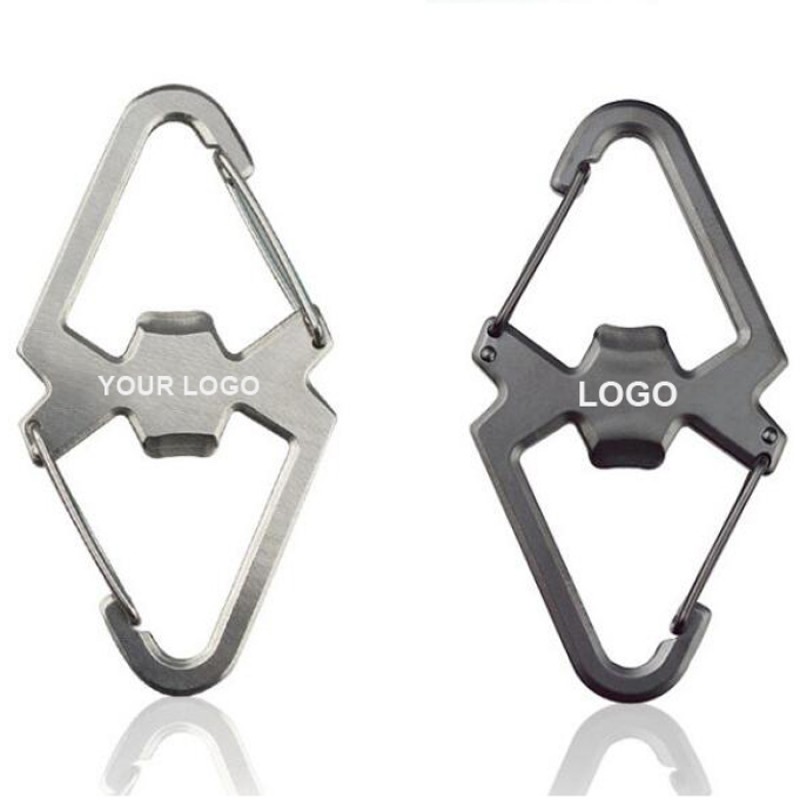 Multi Functional Stainless Steel Carabiner