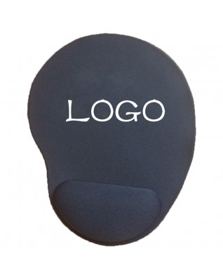 Oval Mouse Pad with  Wrist Rest