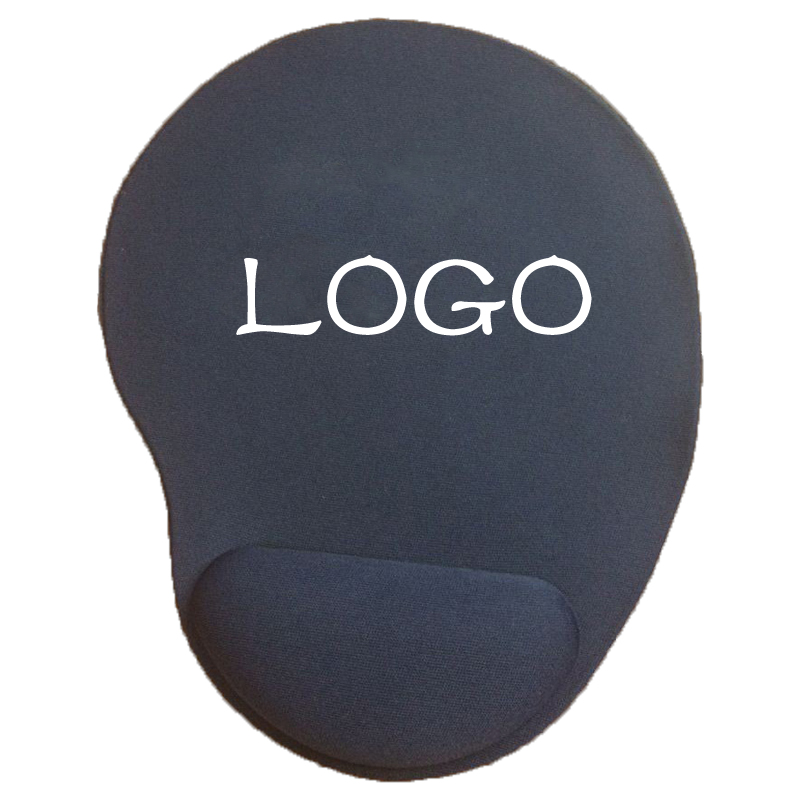 Oval Mouse Pad with  Wrist Rest