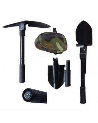 Multifunction Foldable Steel Shovels