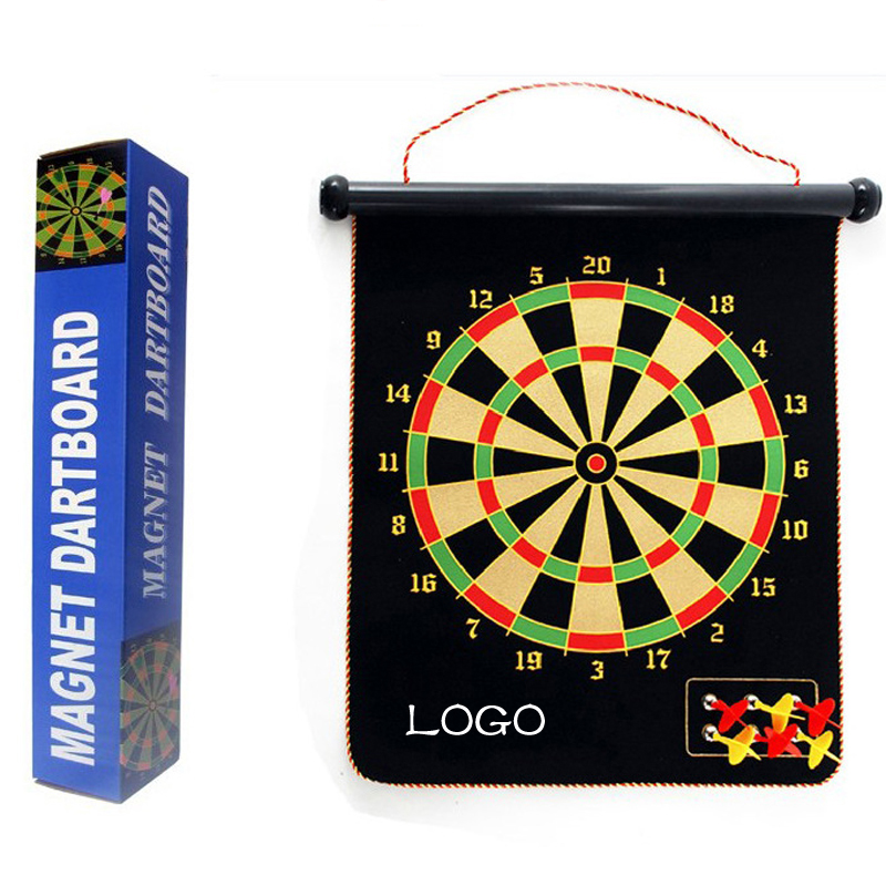 Safe Magnetic Dart Board Set With 6 Darts