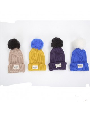 Knitted Hat With Custom Label