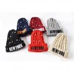 Fashion Ladies Winter Wool Hats With Pearls