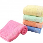 Mushroom Jacquard Cotton Bath Towel