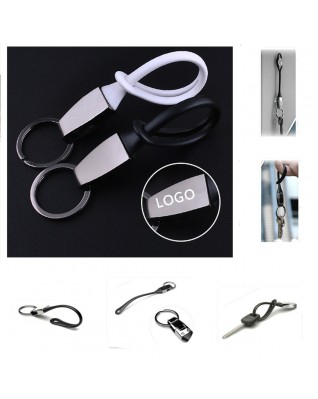 Keychain Zinic Alloy And Silicone
