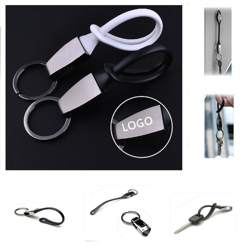 Keychain Zinic Alloy And Silicone