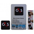 Superfine fibre adhensive cell phone screen clearner