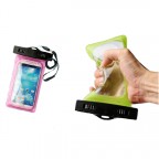 PVC waterproof cell phone bag/ pouch with lanyard