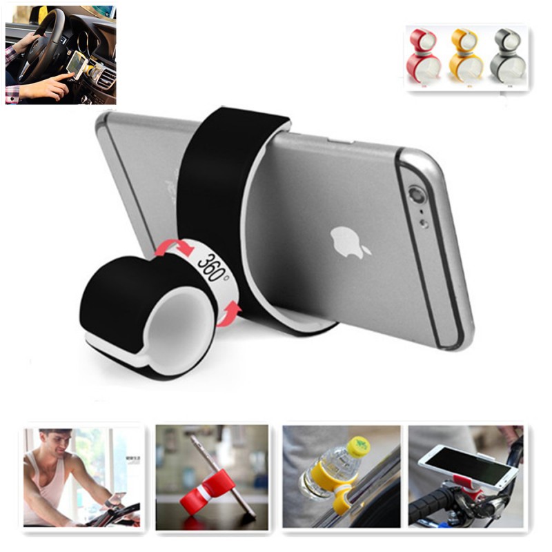 Universal 360 swivel mobile phone holder