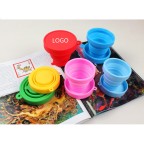 Collapsible silicone folding cup/ portable cup