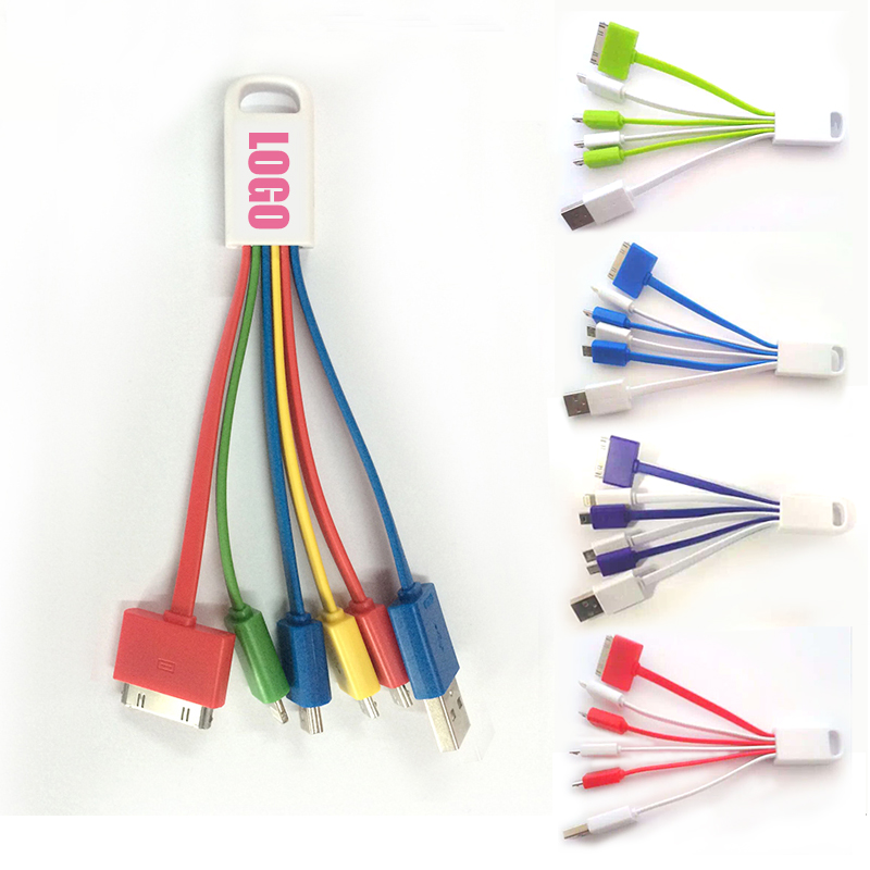 5 in 1 USB Charger Charging Cable