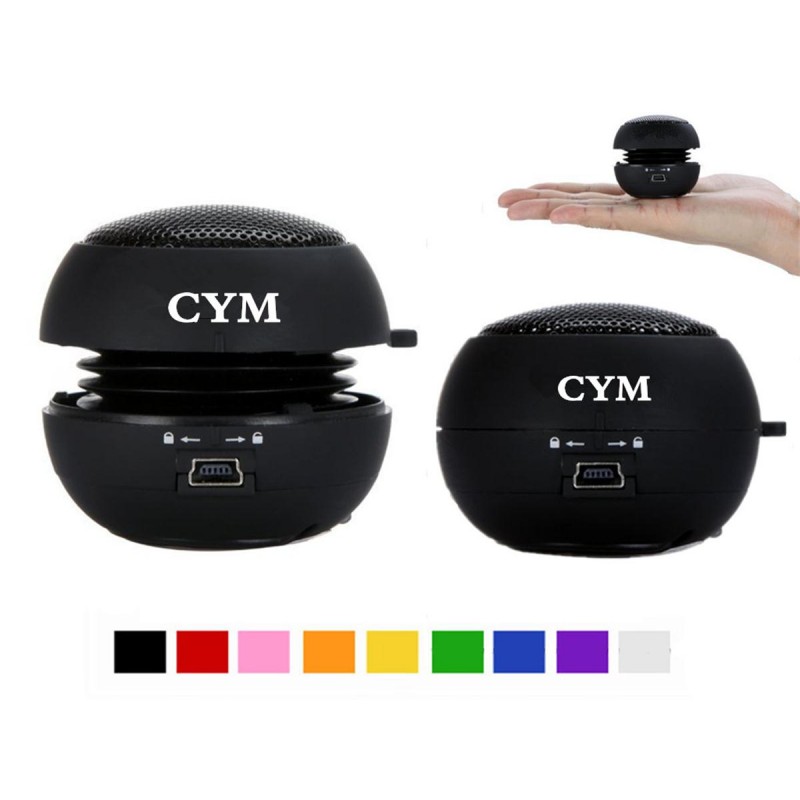Mini Hamburg Type Telescopic Plug in Audio Speakers