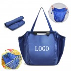 Reusable Shopping Cart Bag with Universal Clip