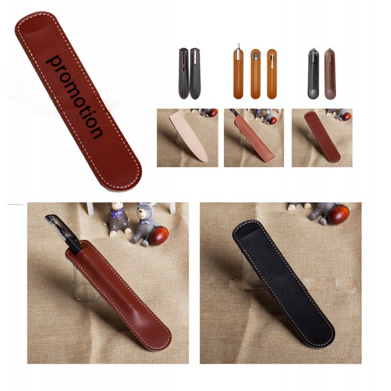 Leather Pen Case Pen Bag