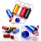 Pillbox Keychain