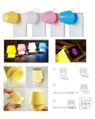 Silicone Mobile Phone Lamp