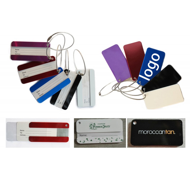 Aluminum Travel Baggage Tag