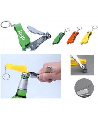 Nail Clipper Opener Bottle Opener Keychain