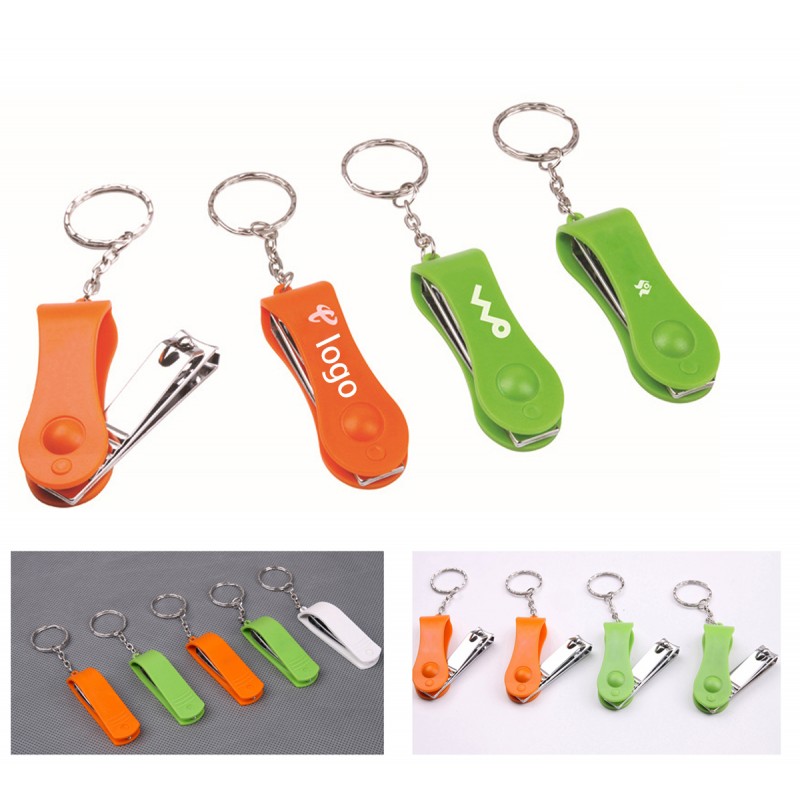 Rotary Nail Clipper Nail Clipper with keychain