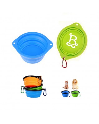 Collapsible Silicone Dog Bowl