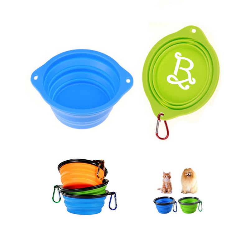 Collapsible Silicone Dog Bowl