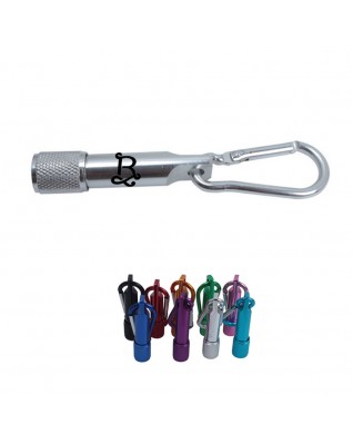Metal Light with Carabiner