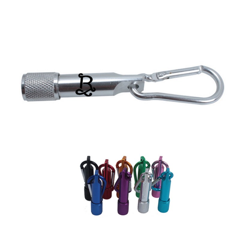 Metal Light with Carabiner