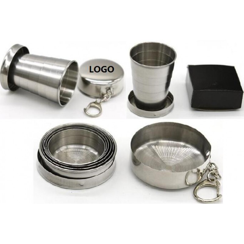 Stainless Steel Folding Portable Cup