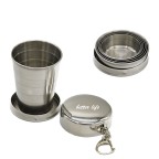Foldable Stainless Steel Coffee Tea Cup 75ML