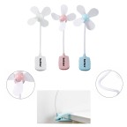 Rechargeable Adjustable Desk Clip Fan