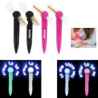 2 in 1 Mini Led Fan Pen With Message