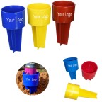 Spiker Plastic Beach Beverage Sand Cup Holders