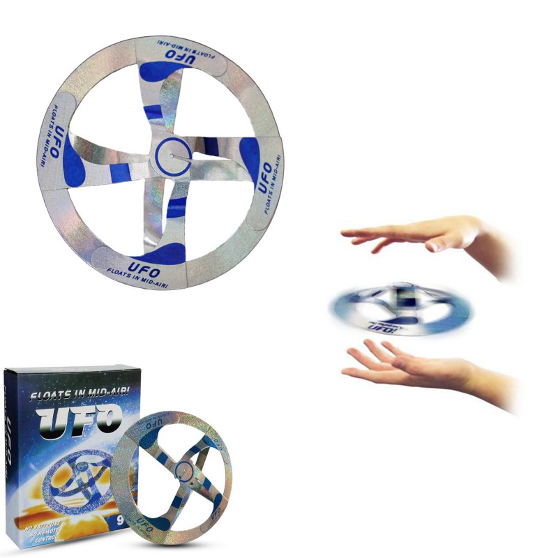 Mystery UFO Floating Flying Disk Magic Creative Trick Saucer Toy
