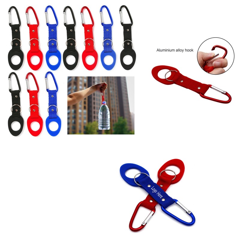 Silicone Water Bottle Holder With Hook