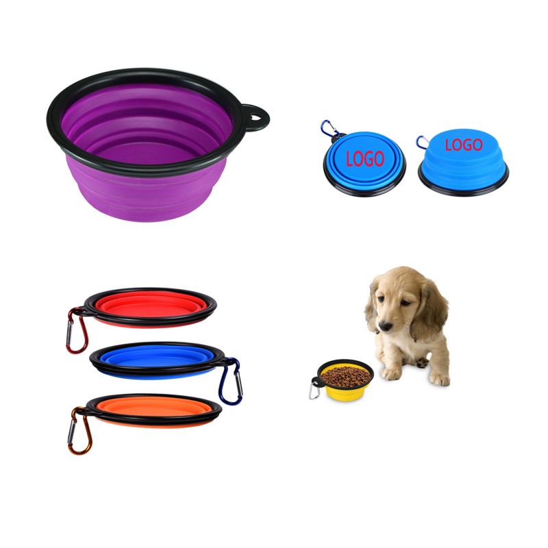 Collapsible pets travel bowl