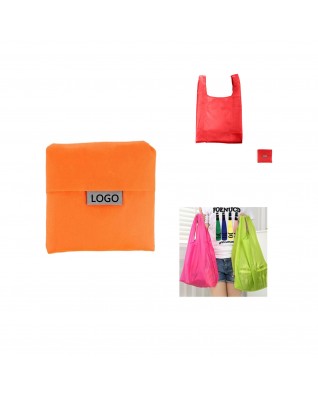 Portable folding shopping bag