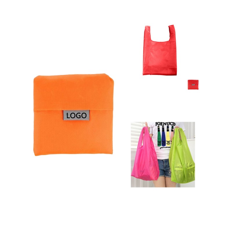 Portable folding shopping bag